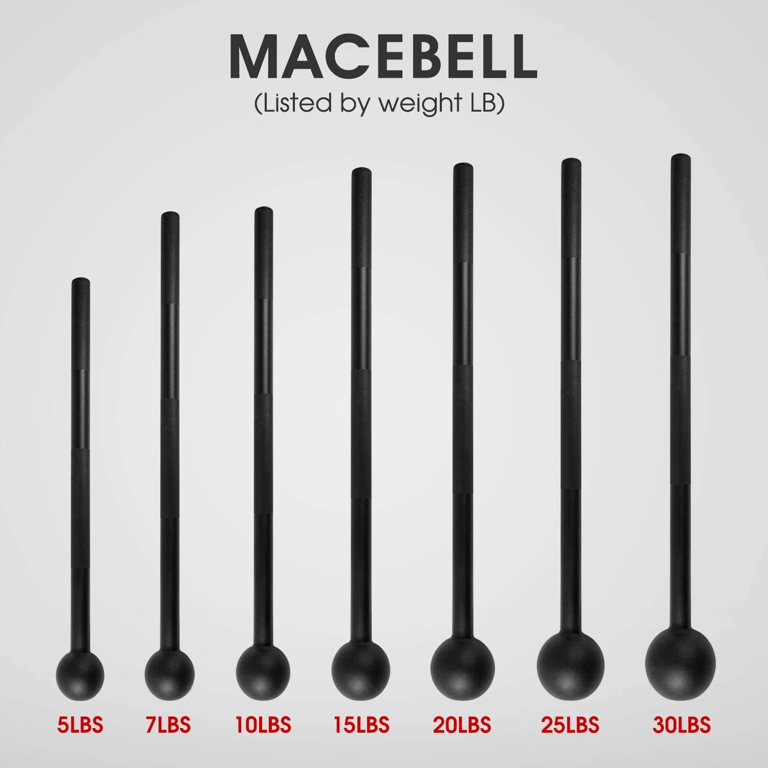 Steel Mace Bell for Strength Training & Full Body Functional Workouts