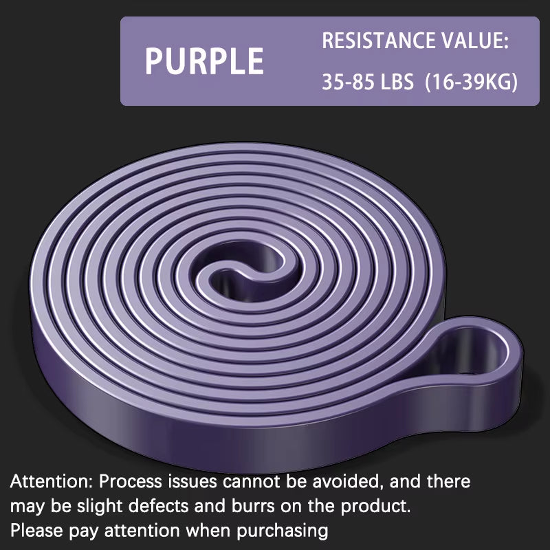 Resistance Band Set for Pull-Up Assistance and Strength Training - Heavy-Duty Stretch Bands for Home Workouts and Physical Therapy
