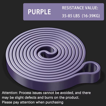 Resistance Band Set for Pull-Up Assistance and Strength Training - Heavy-Duty Stretch Bands for Home Workouts and Physical Therapy