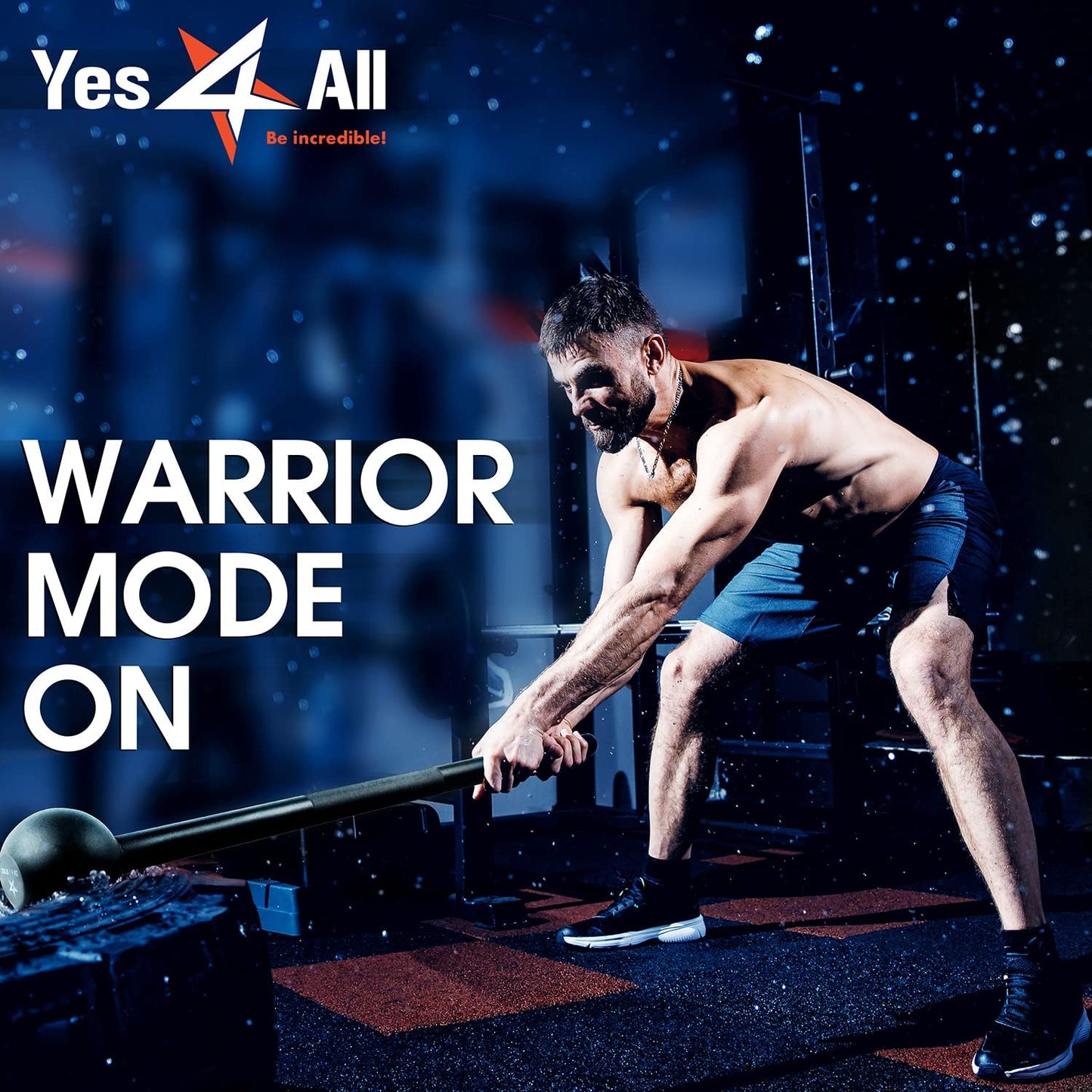 Steel Mace Bell for Strength Training & Full Body Functional Workouts