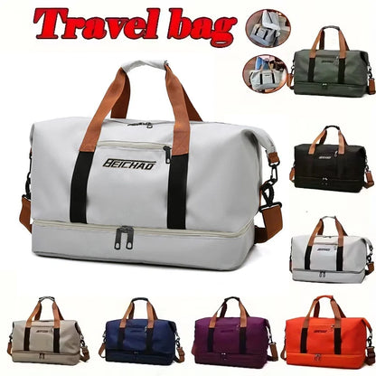 UrbanFlex Travel Gym Bag – Portable Short-Distance Fitness Duffle Shoulder & Crossbody Weekender Carry-On Bag
