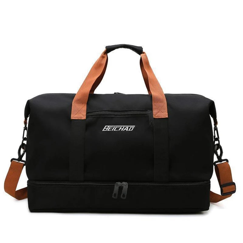UrbanFlex Travel Gym Bag – Portable Short-Distance Fitness Duffle Shoulder & Crossbody Weekender Carry-On Bag