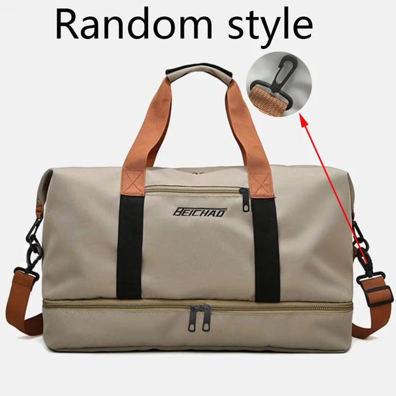 UrbanFlex Travel Gym Bag – Portable Short-Distance Fitness Duffle Shoulder & Crossbody Weekender Carry-On Bag