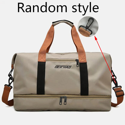UrbanFlex Travel Gym Bag – Portable Short-Distance Fitness Duffle Shoulder & Crossbody Weekender Carry-On Bag