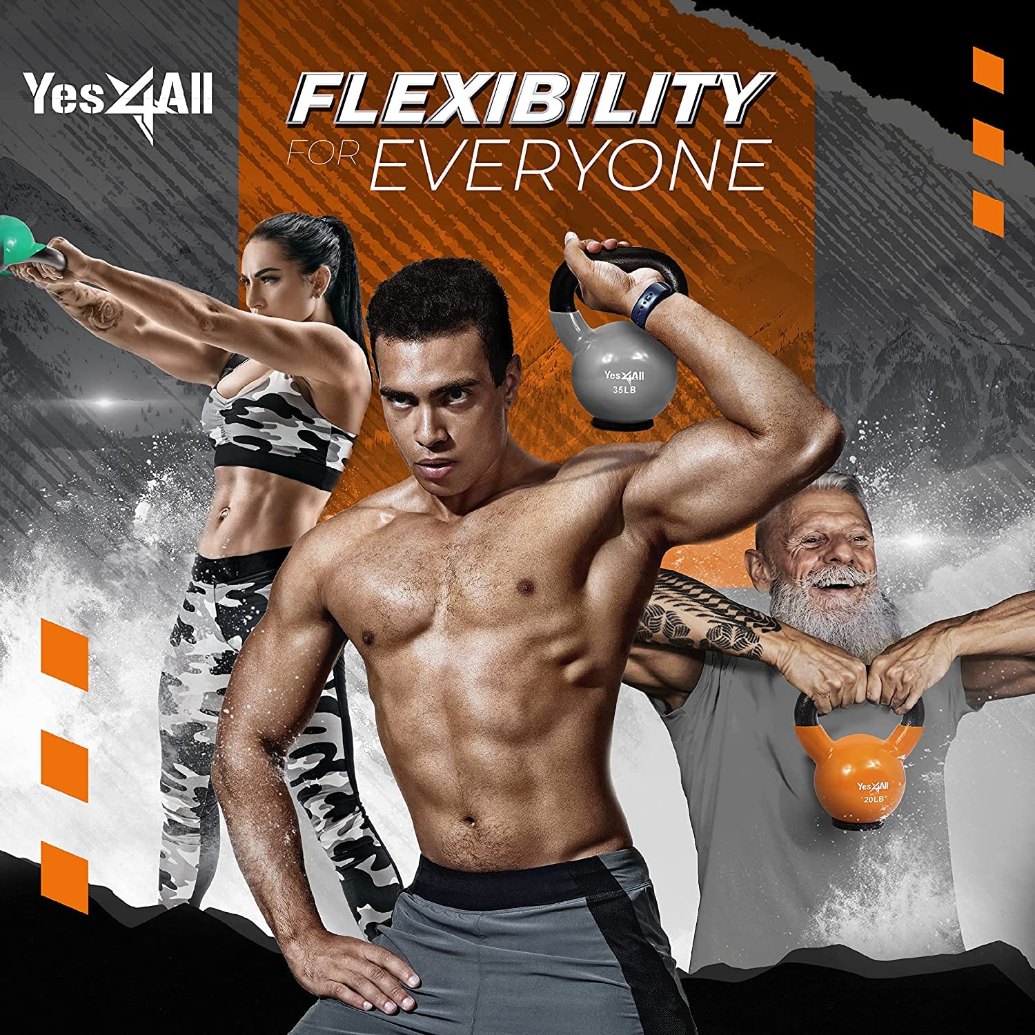Premium Kettlebell Weight for Full Body Fitness Training