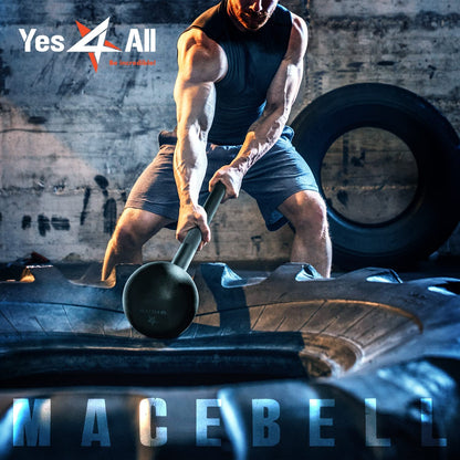Steel Mace Bell for Strength Training & Full Body Functional Workouts