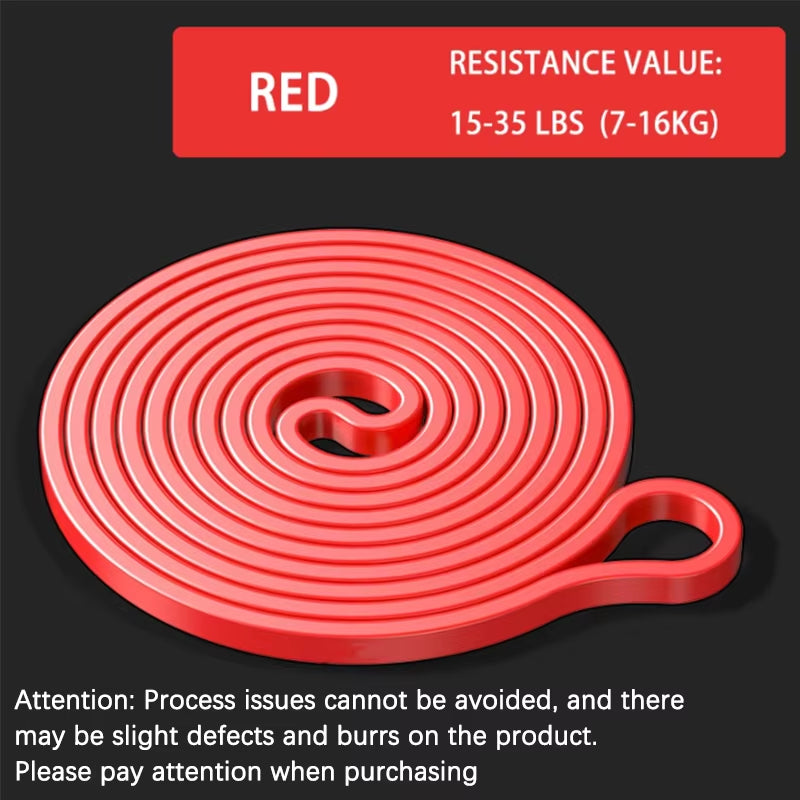 Resistance Band Set for Pull-Up Assistance and Strength Training - Heavy-Duty Stretch Bands for Home Workouts and Physical Therapy